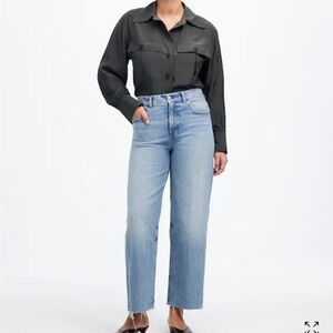 Madewell wide leg crop jeans 31P